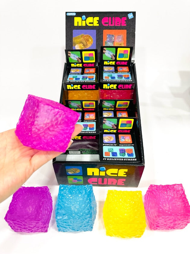 Honeycomb Maltose Gummy Squishy Cube (5cm x 5cm)
