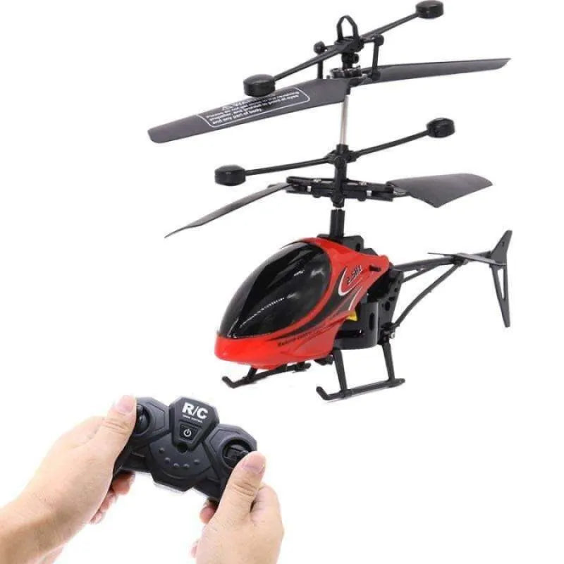 QF810 Mini RC Helicopter, 2.5-Channel with Gyro (Red/Yellow)