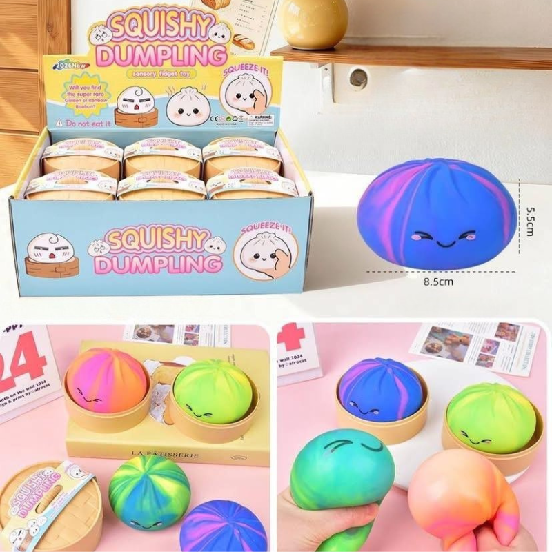 Tie Dye Squishy Dumplings Surprise